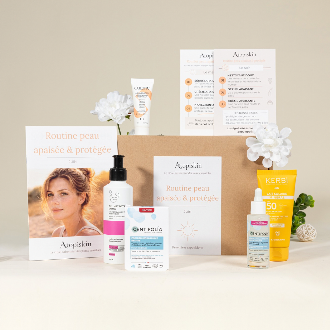 Routine skincare pour peau sensible – Atopiskin